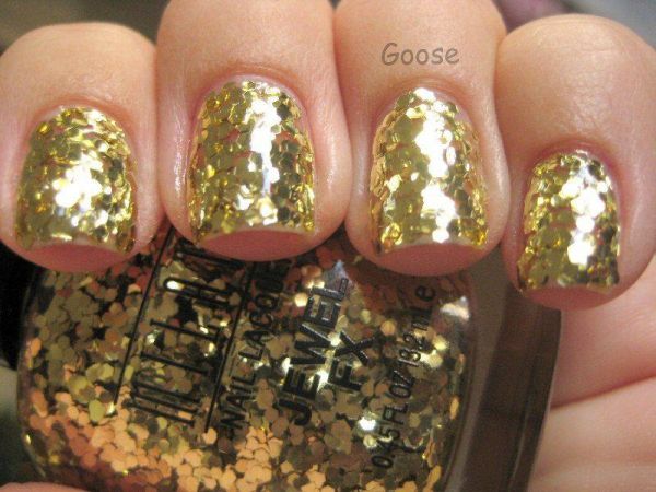 Esmalte MILANI Nail Lacquer Jewel FX (cor: Gold)