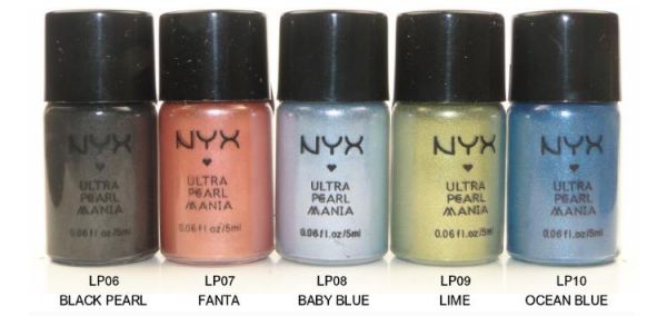 Pigmentos NYX (especifique a cor)